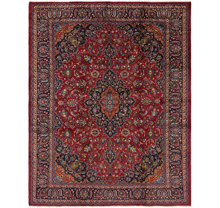 10' x 12' 6 Mashad Persian Rug