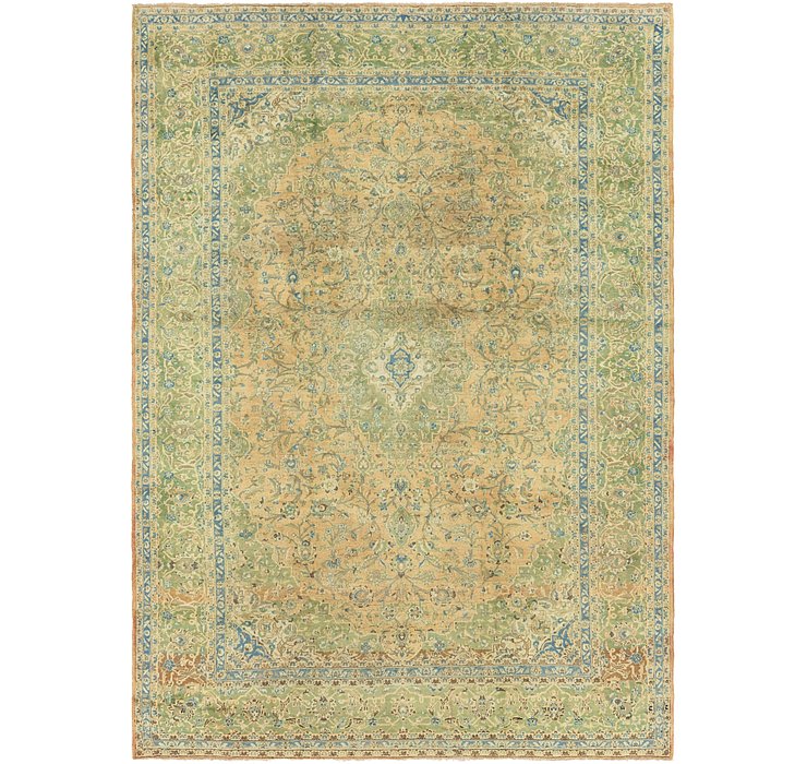 9' 9 x 13' 9 Kashan Persian Rug