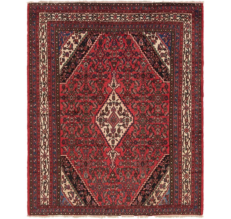 8' 9 x 10' 8 Hamedan Persian Rug
