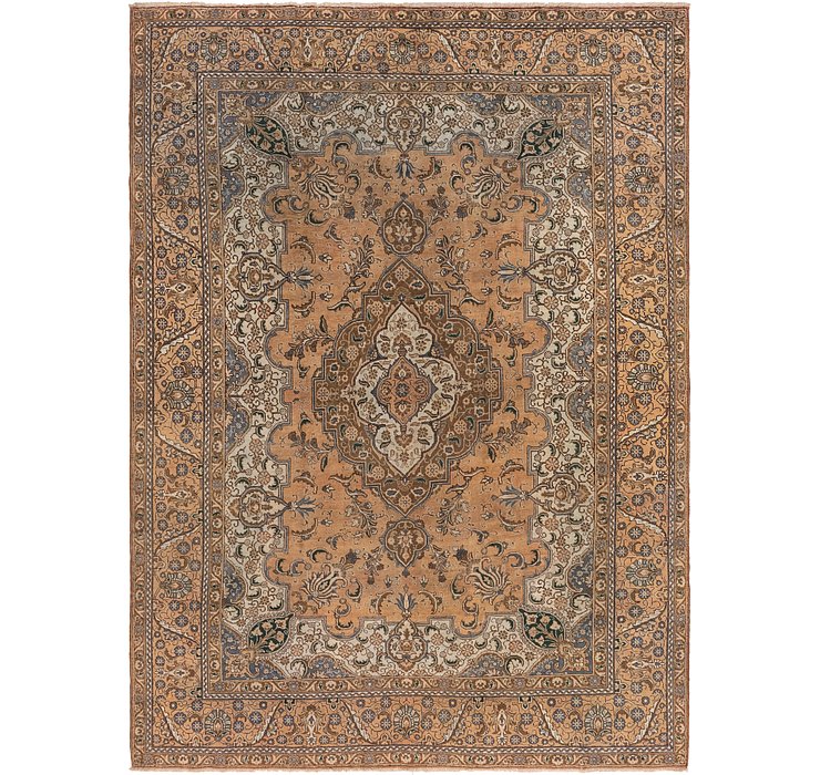 10' x 13' 10 Tabriz Persian Rug