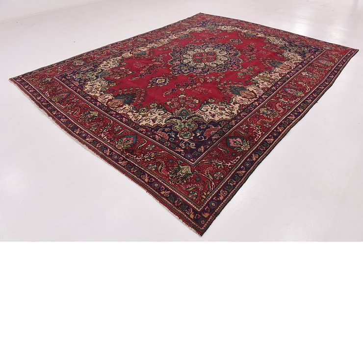 9' 3 x 12' 6 Tabriz Persian Rug