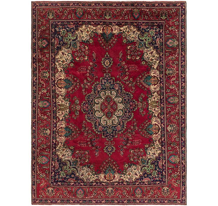 9' 3 x 12' 6 Tabriz Persian Rug