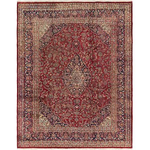9' 8 x 12' 5 Mashad Persian Rug