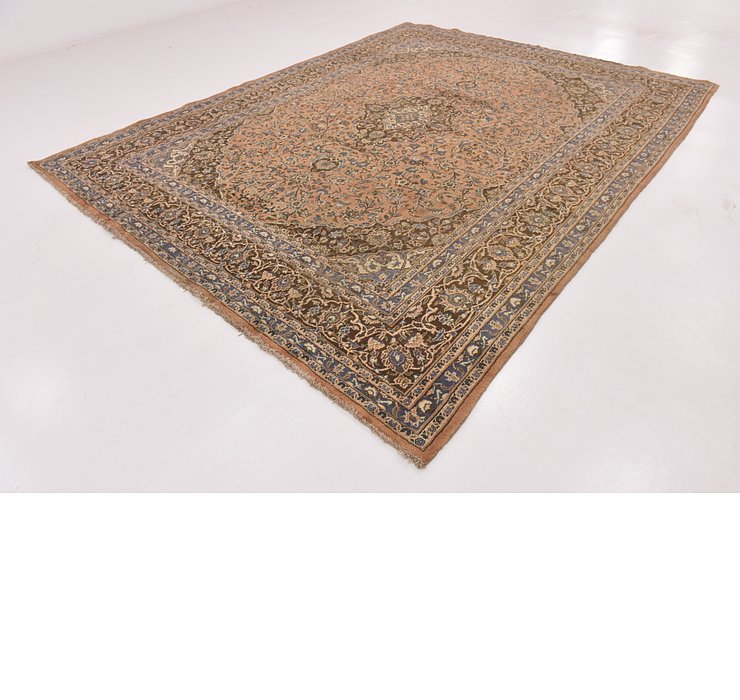 9' 6 x 12' 3 Mashad Persian Rug