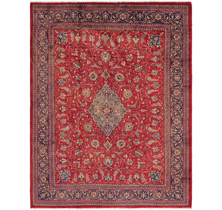 10' x 13' 4 Mahal Persian Rug