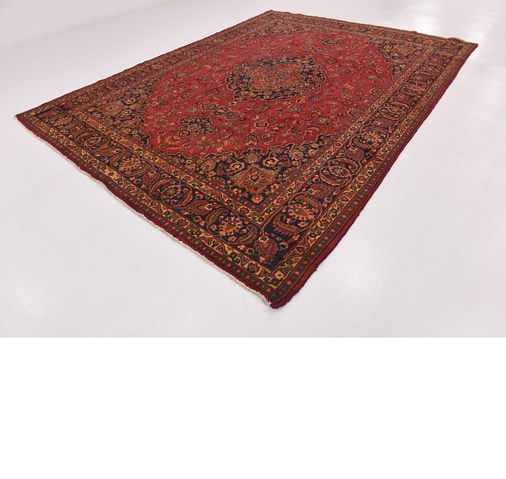 9' 3 x 12' 6 Mashad Persian Rug