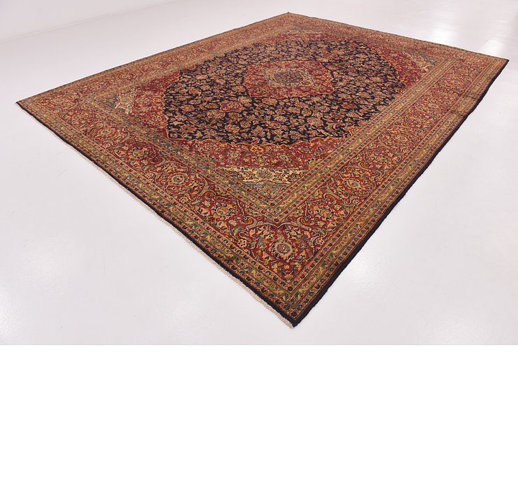 10' 2 x 13' Kashan Persian Rug