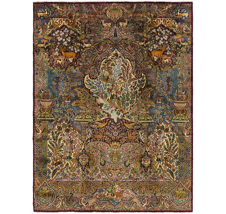 9' 10 x 13' Kashmar Persian Rug