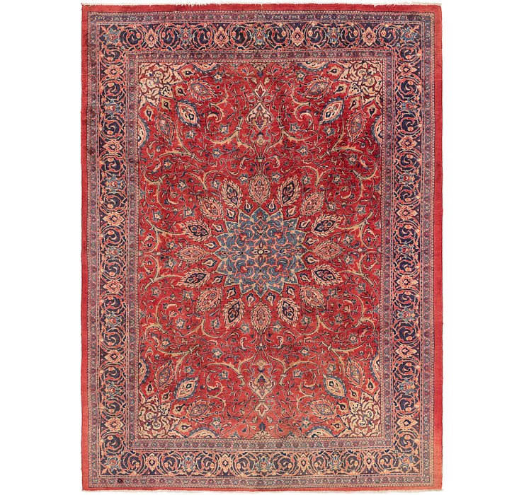 9' x 12' 3 Mahal Persian Rug