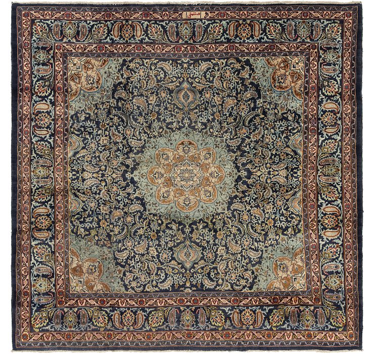 9' 10 x 10' Kashmar Persian Square ...