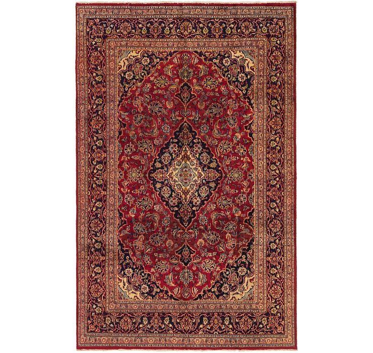 6' 4 x 9' 10 Mashad Persian Rug