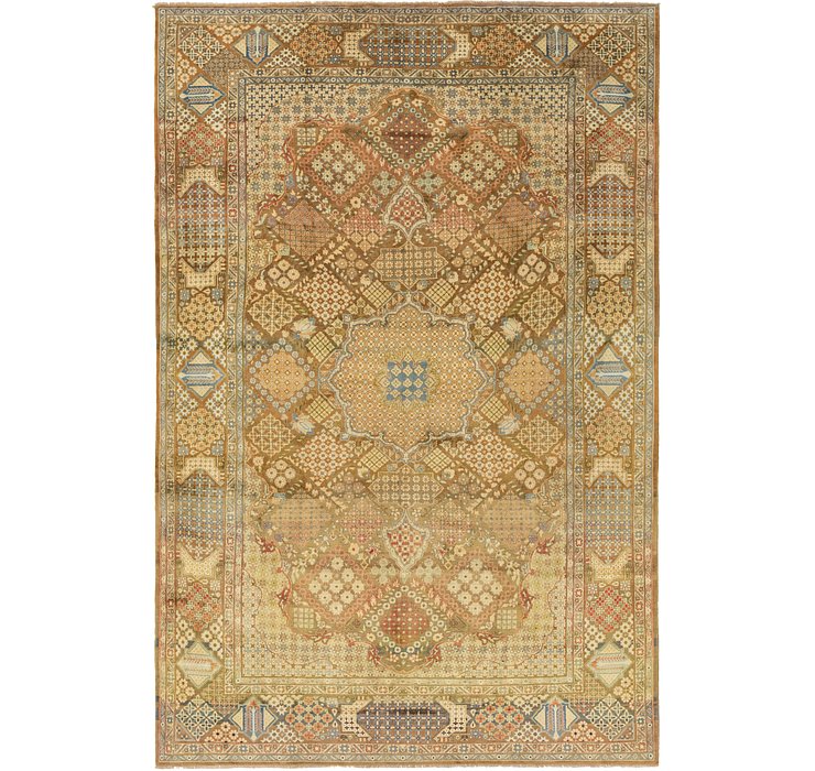 9' 6 x 14' 2 Isfahan Persian Rug