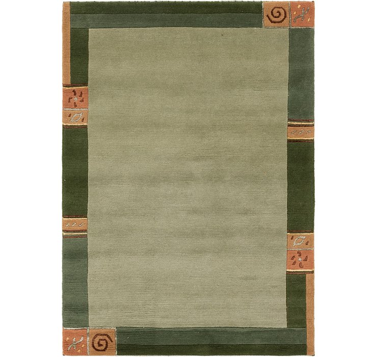 4' x 5' 10 Indo Tibet Rug
