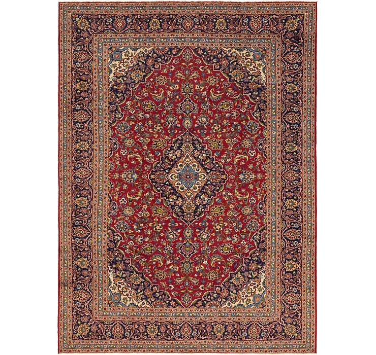 9' 8 x 13' 2 Kashan Persian Rug