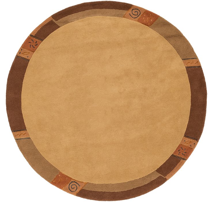 6' 7 x 6' 7 Nepal Round Rug