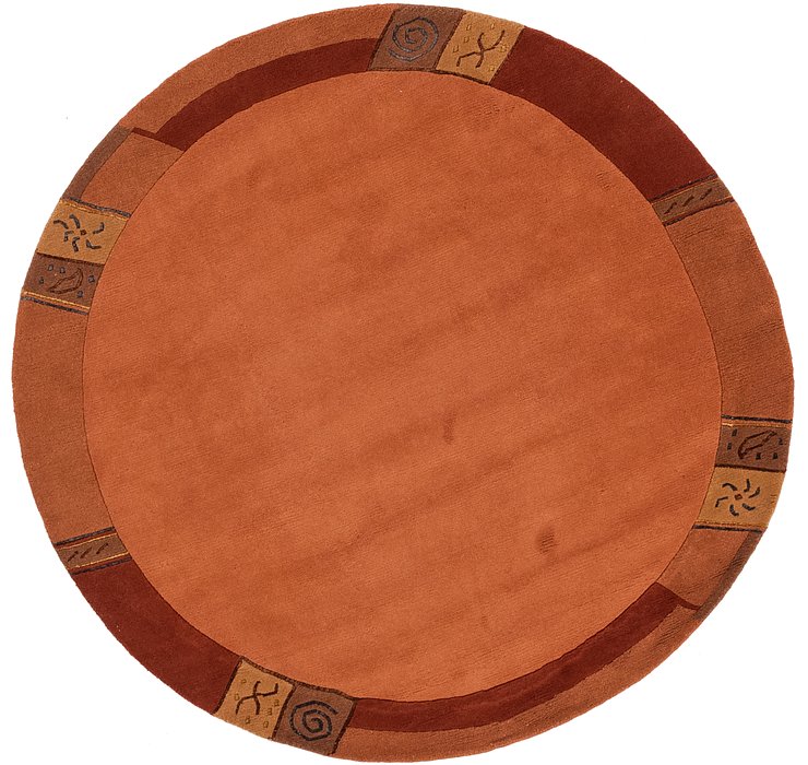6' 6 x 6' 9 Nepal Round Rug