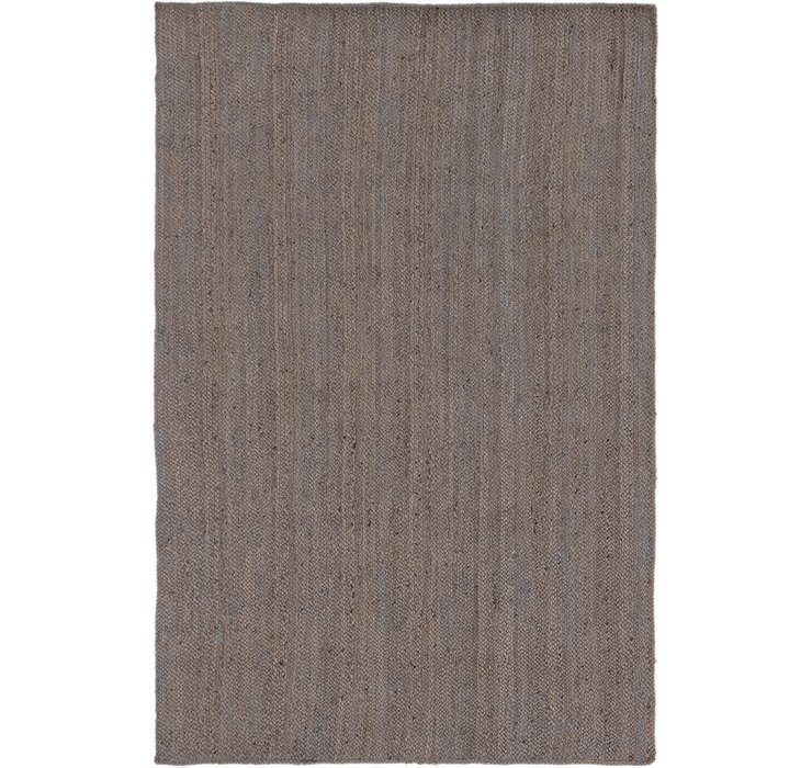 5' 2 x 8' Braided Jute Rug