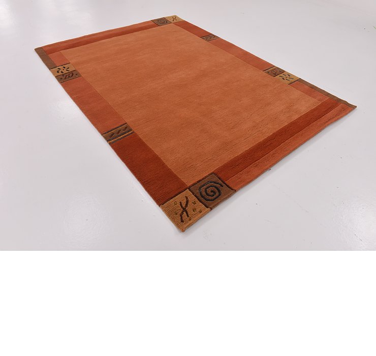 5' 9 x 8' Indo Tibet Rug