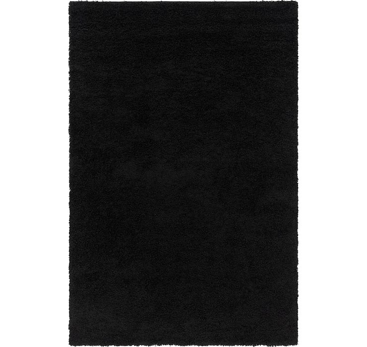 6' x 9' Solid Shag Rug