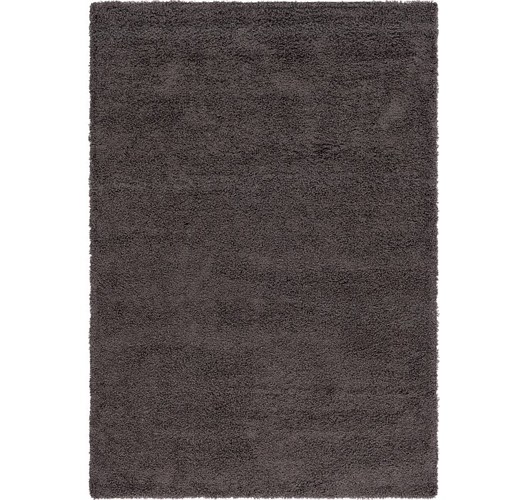 8' x 11' Solid Shag Rug