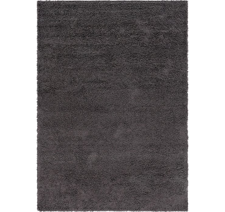 8' x 11' Solid Shag Rug