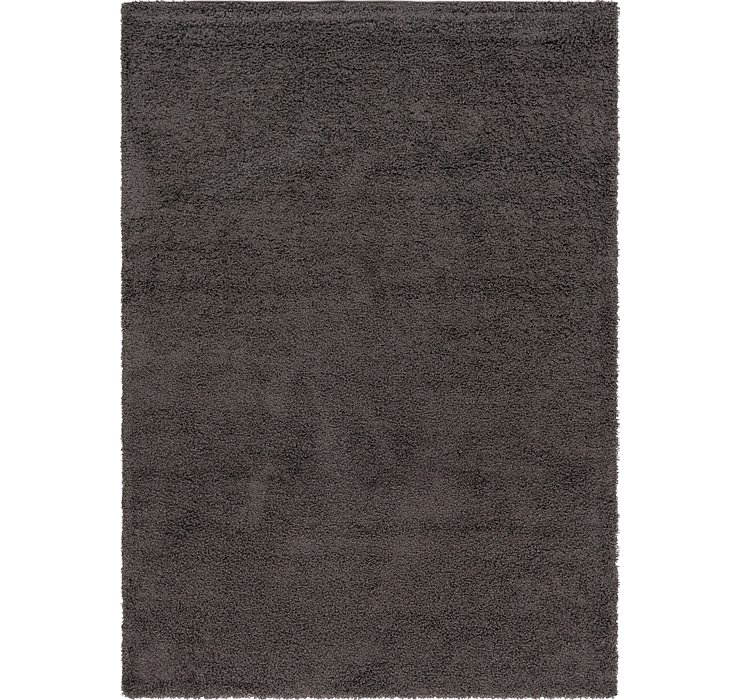 8' x 11' Solid Shag Rug