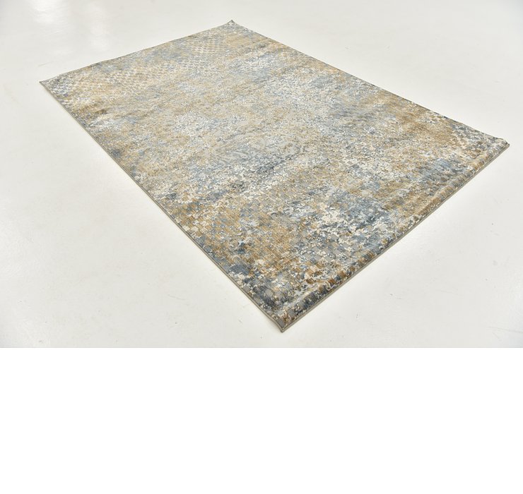 5' x 7' 7 Aqua Rug