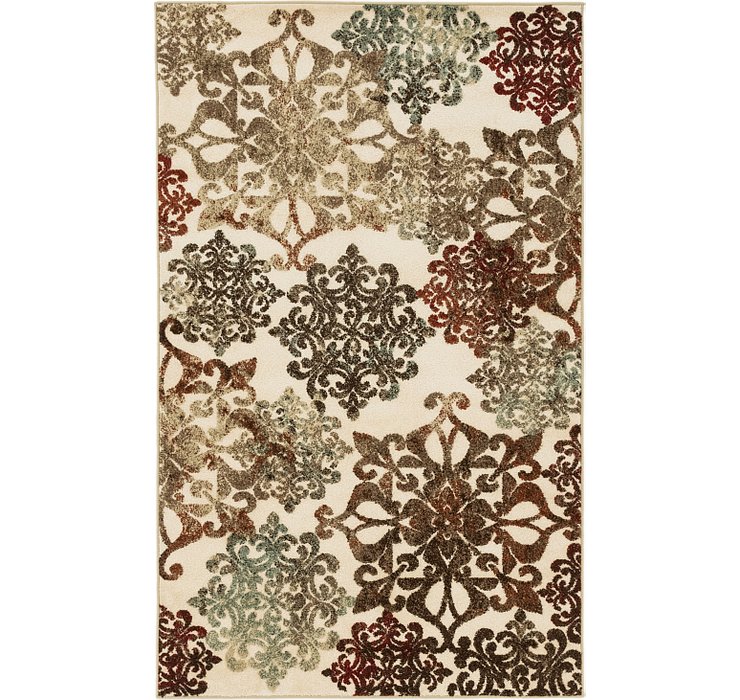 152cm x 245cm Damask Rug