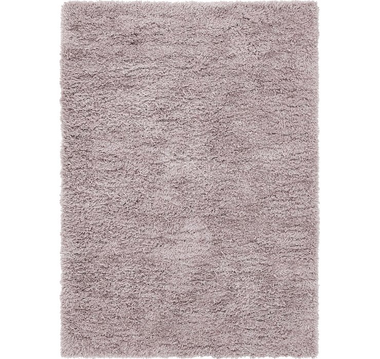 5' 5 x 7' 6 Solid Shag Rug