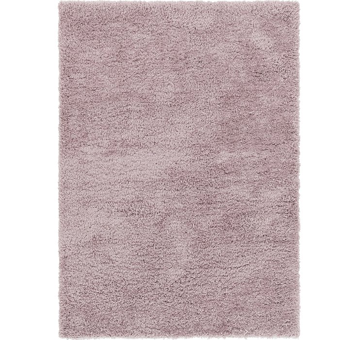 5' 5 x 7' 6 Solid Shag Rug