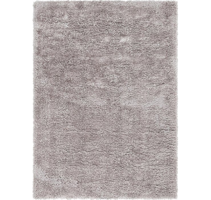 5' 5 x 7' 7 Luxury Solid Shag Rug