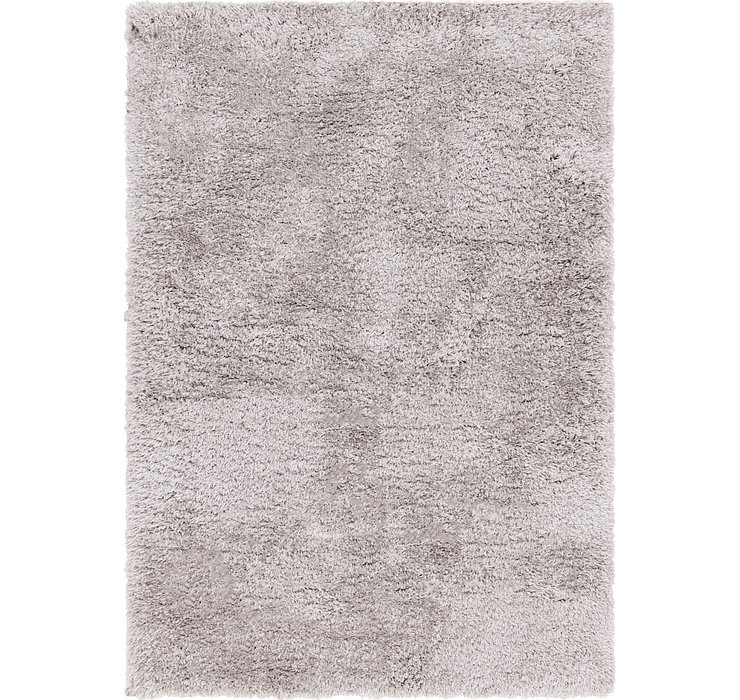 5' 5 x 7' 8 Luxe Solid Shag Rug