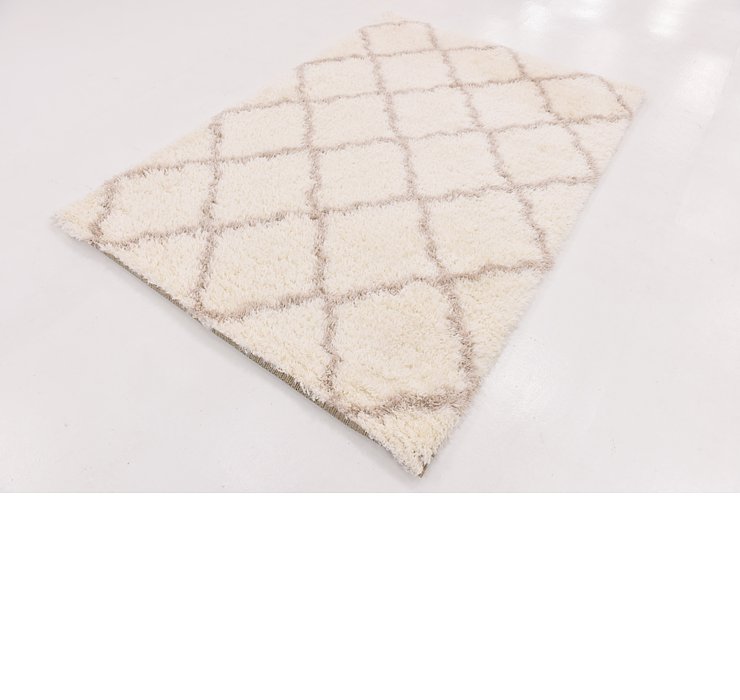 5' 5 x 7' 8 Trellis Shag Rug