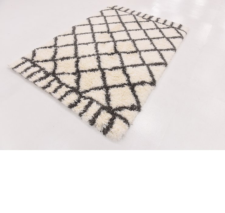 5' 4 x 7' 8 Textured Shag Rug