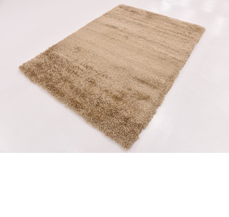 5' 5 x 7' 6 Solid Shag Rug