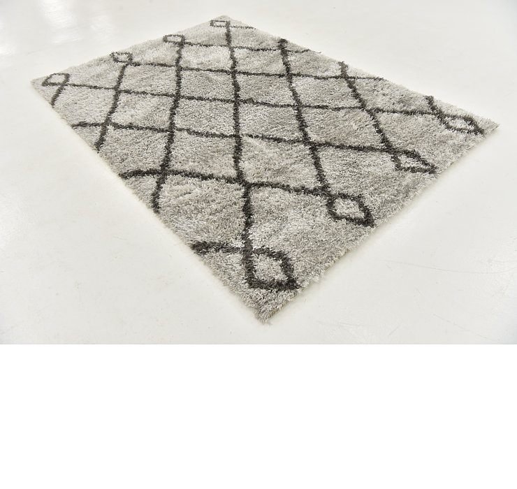 5' 4 x 7' 8 Textured Shag Rug
