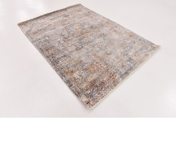 5' 4 x 7' 4 Aqua Rug
