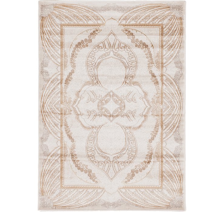 5' 3 x 7' 5 Classic Aubusson Rug