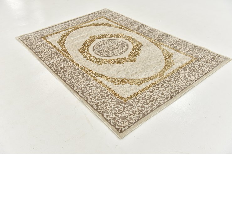 5' 2 x 7' 6 Classic Aubusson Rug