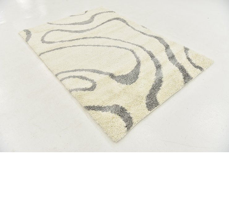 5' 3 x 7' 4 Textured Shag Rug