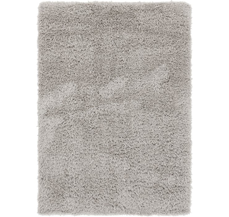 5' 4 x 7' 7 Luxury Solid Shag Rug