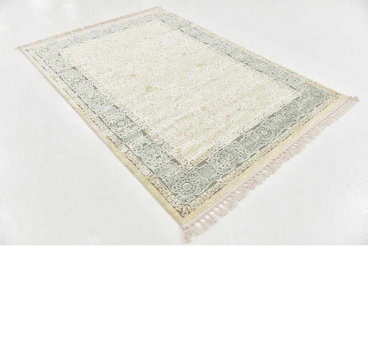 5' 3 x 7' 6 Classic Aubusson Rug