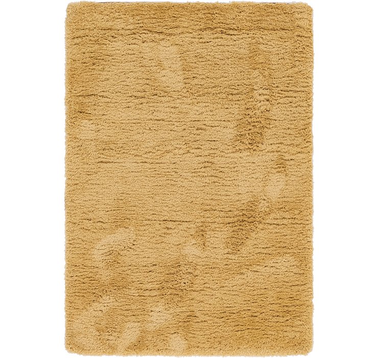 5' 4 x 7' 4 Luxury Solid Shag Rug