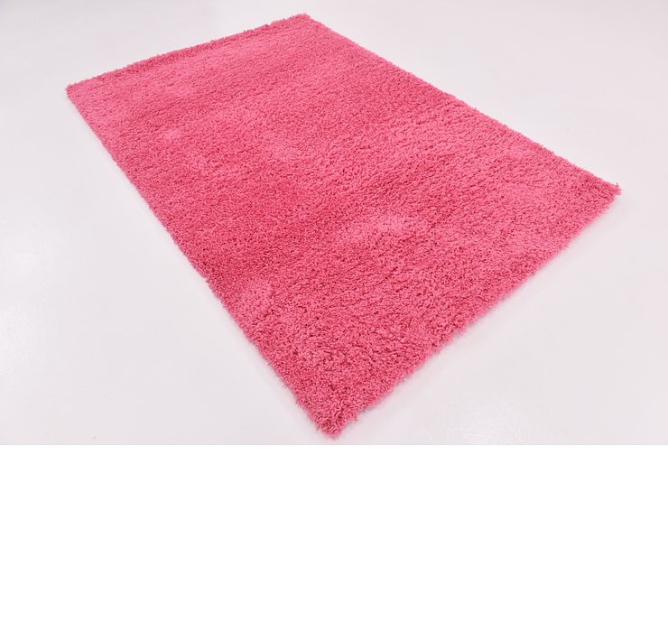 5' 3 x 7' 6 Solid Shag Rug