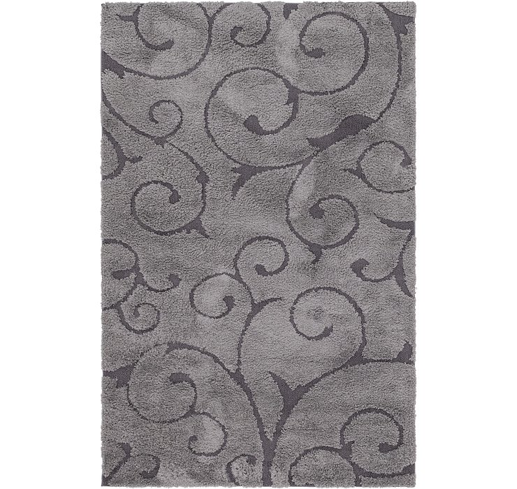 5' x 8' Textured Shag Rug
