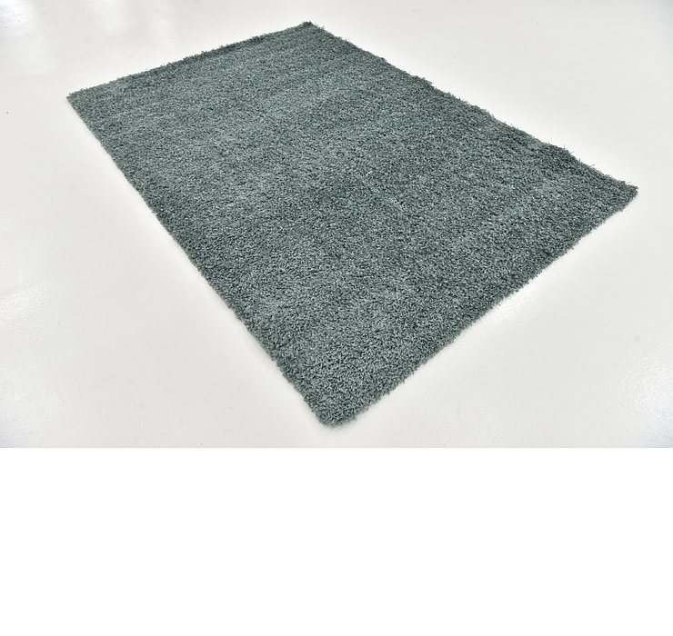 5' 3 x 7' 7 Solid Shag Rug