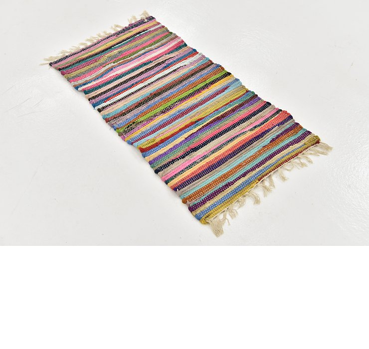 1' 8 x 3' 3 Kilim Dhurrie Rug