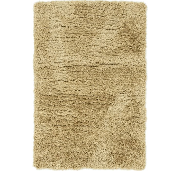 80cm x 122cm Solid Shag Rug
