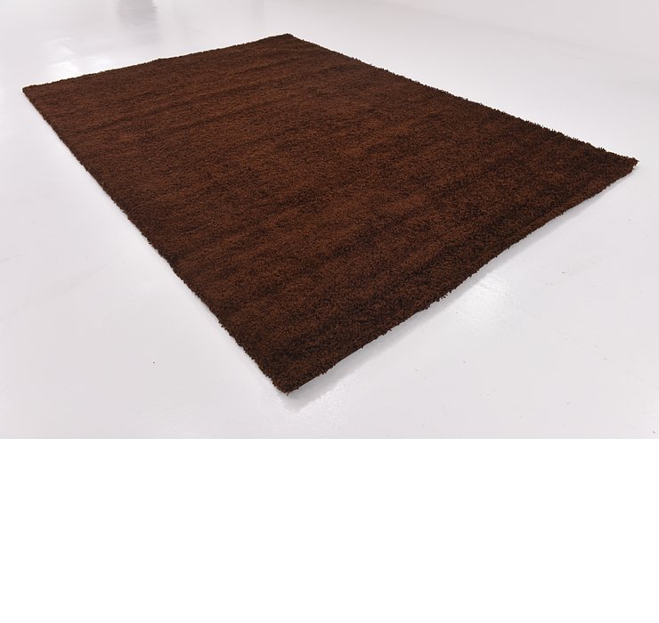 8' x 11' Solid Shag Rug