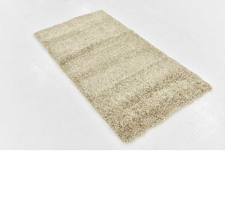 2' 8 x 5' Solid Shag Rug